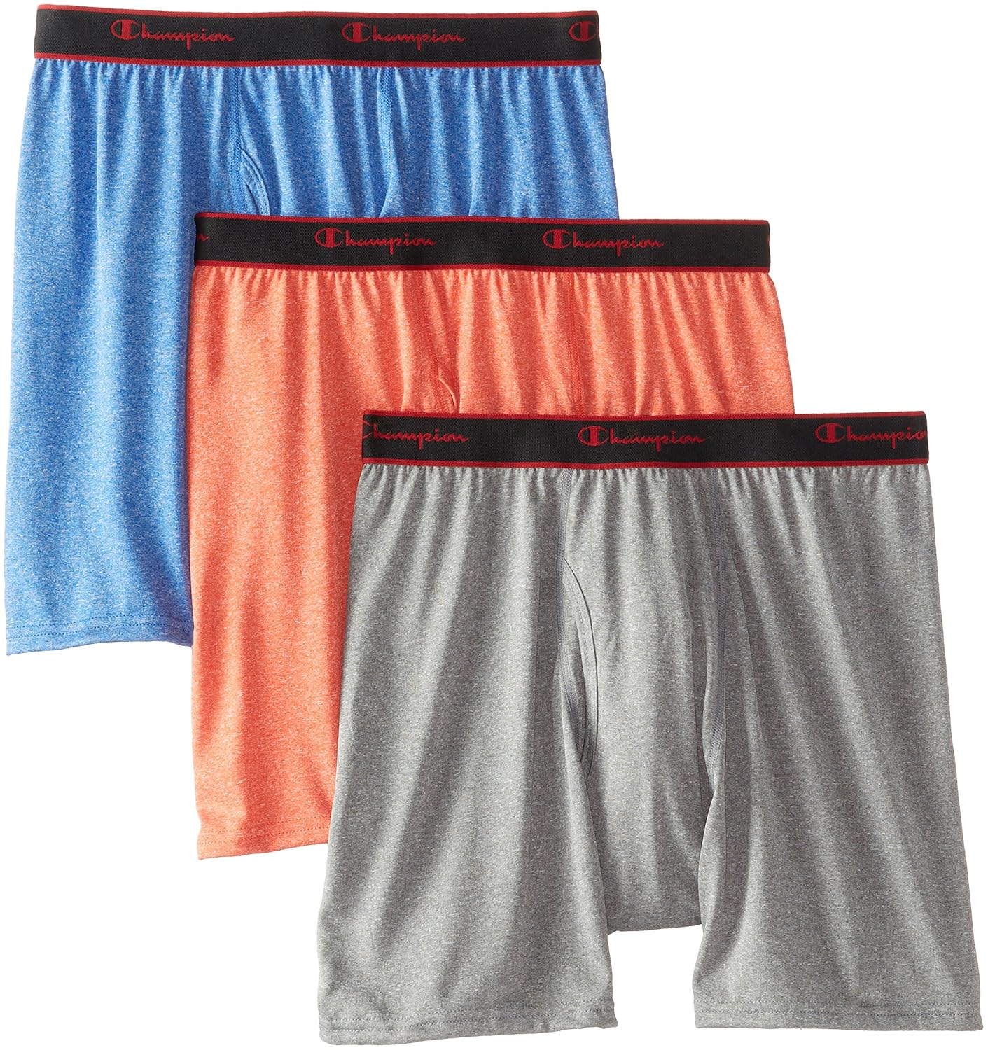 champion active performance regular boxer brief 3-pack active